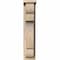 Ekena Millwork New Brighton Smooth Corbel w/Backplate, Douglas Fir, 5 1/2"W x 10"D x 26"H COR06X10X26NEB01SDF - alternate 4